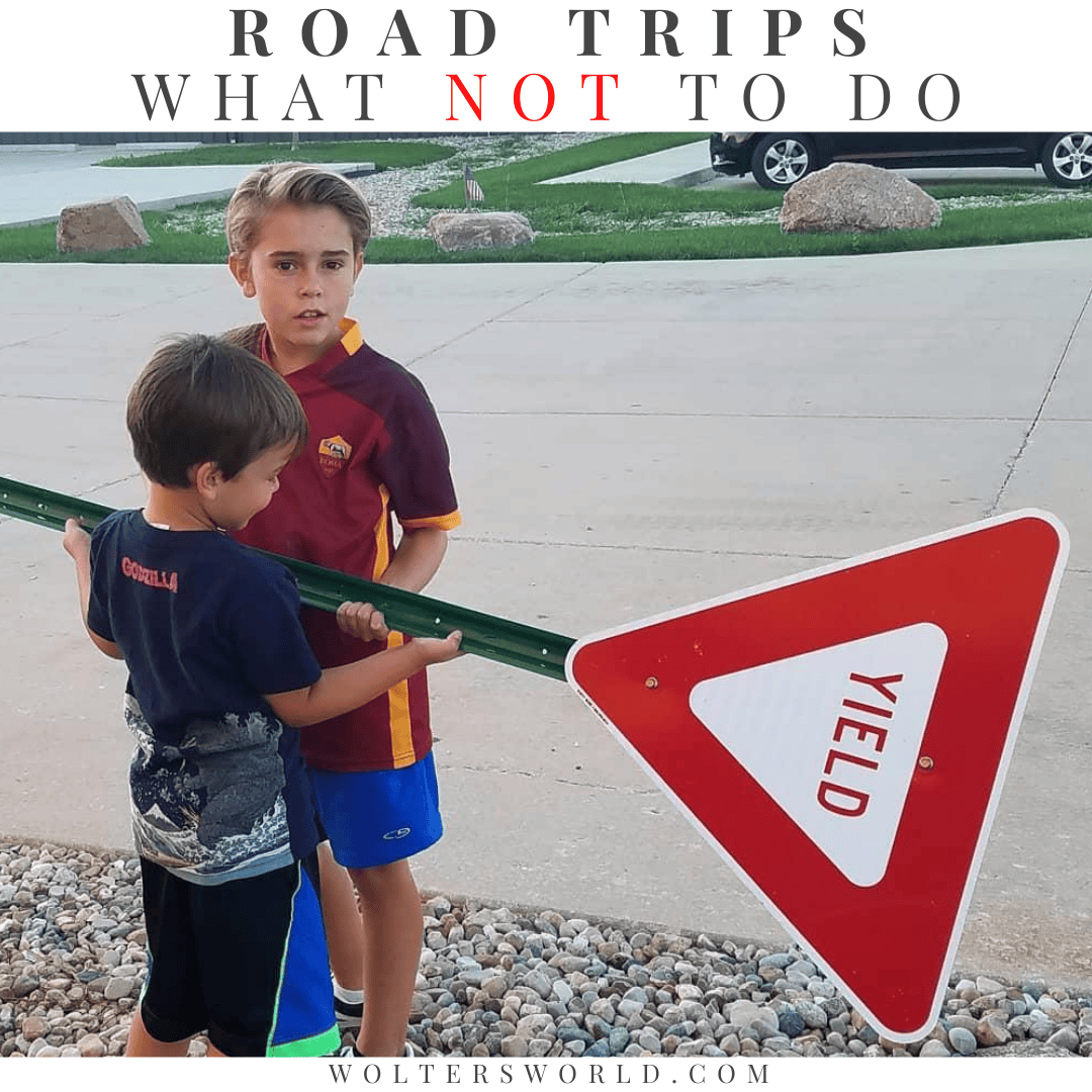 what not to do on a roadtrip