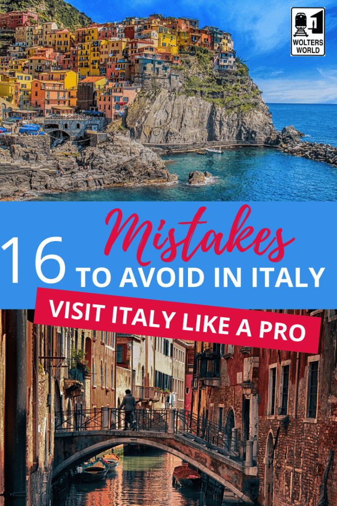 tourist mistakes in italy