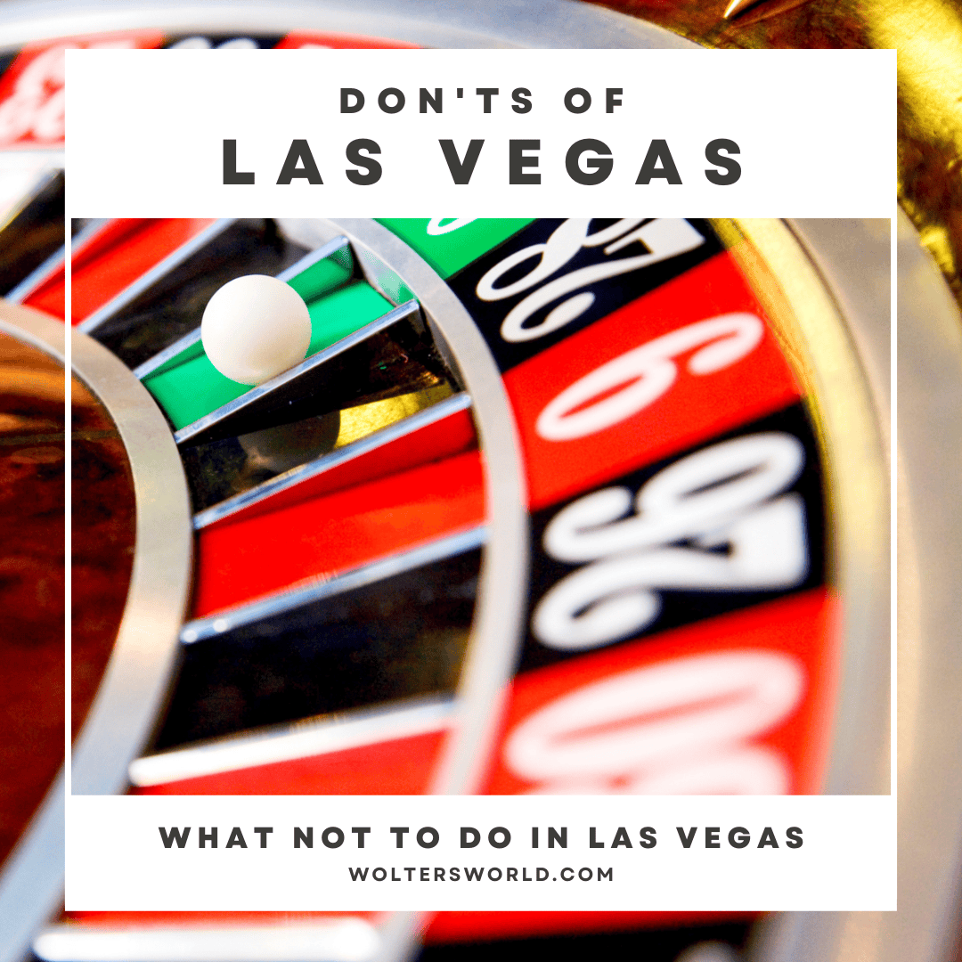 las vegas don'ts