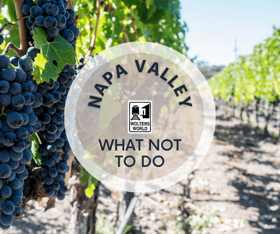 napa valley advice