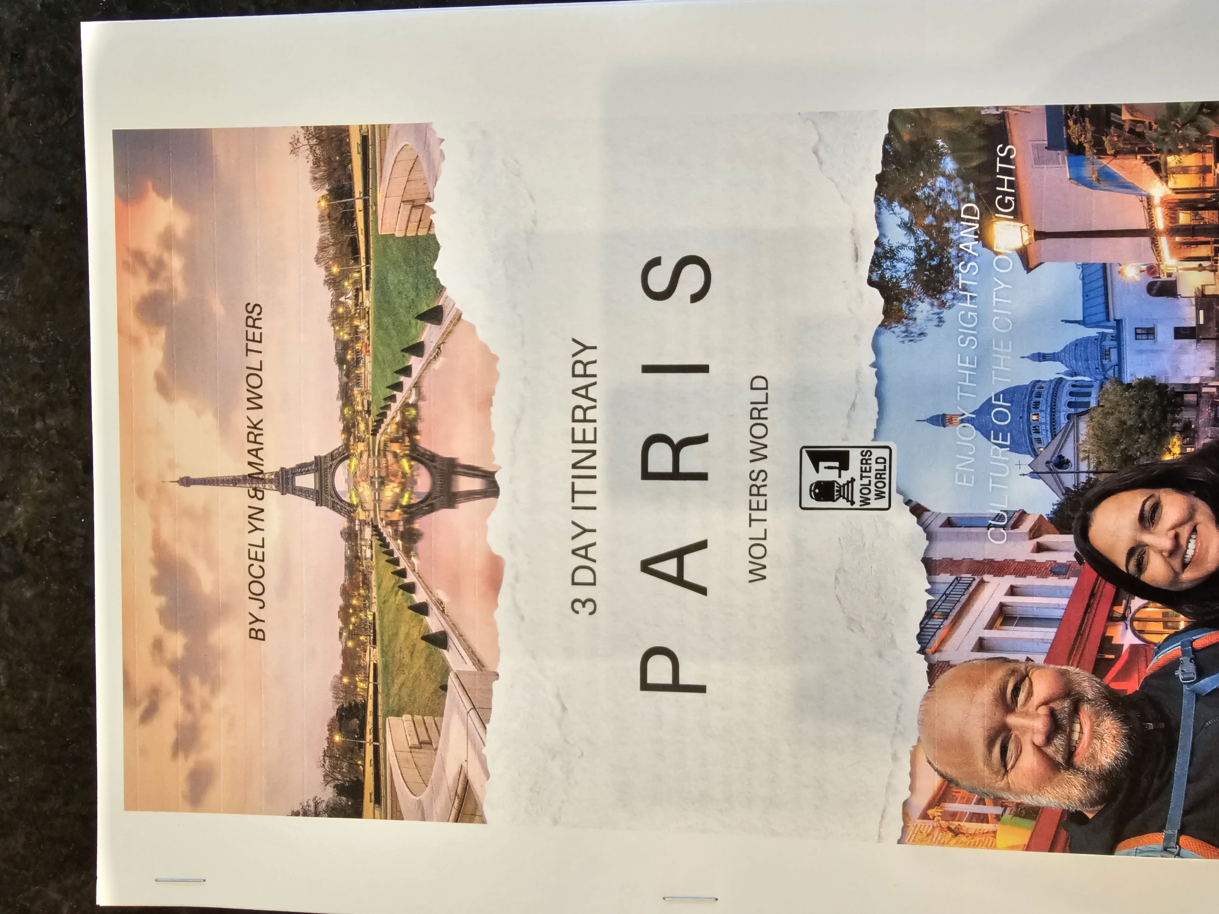 Paris itinerary